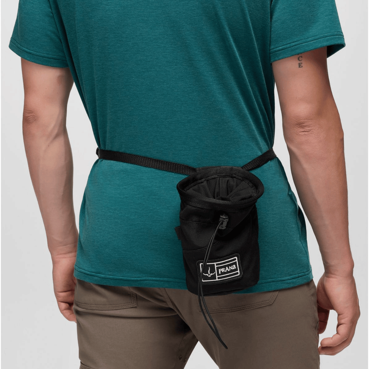 Prana Canvas Chalk Bag - Solid Black