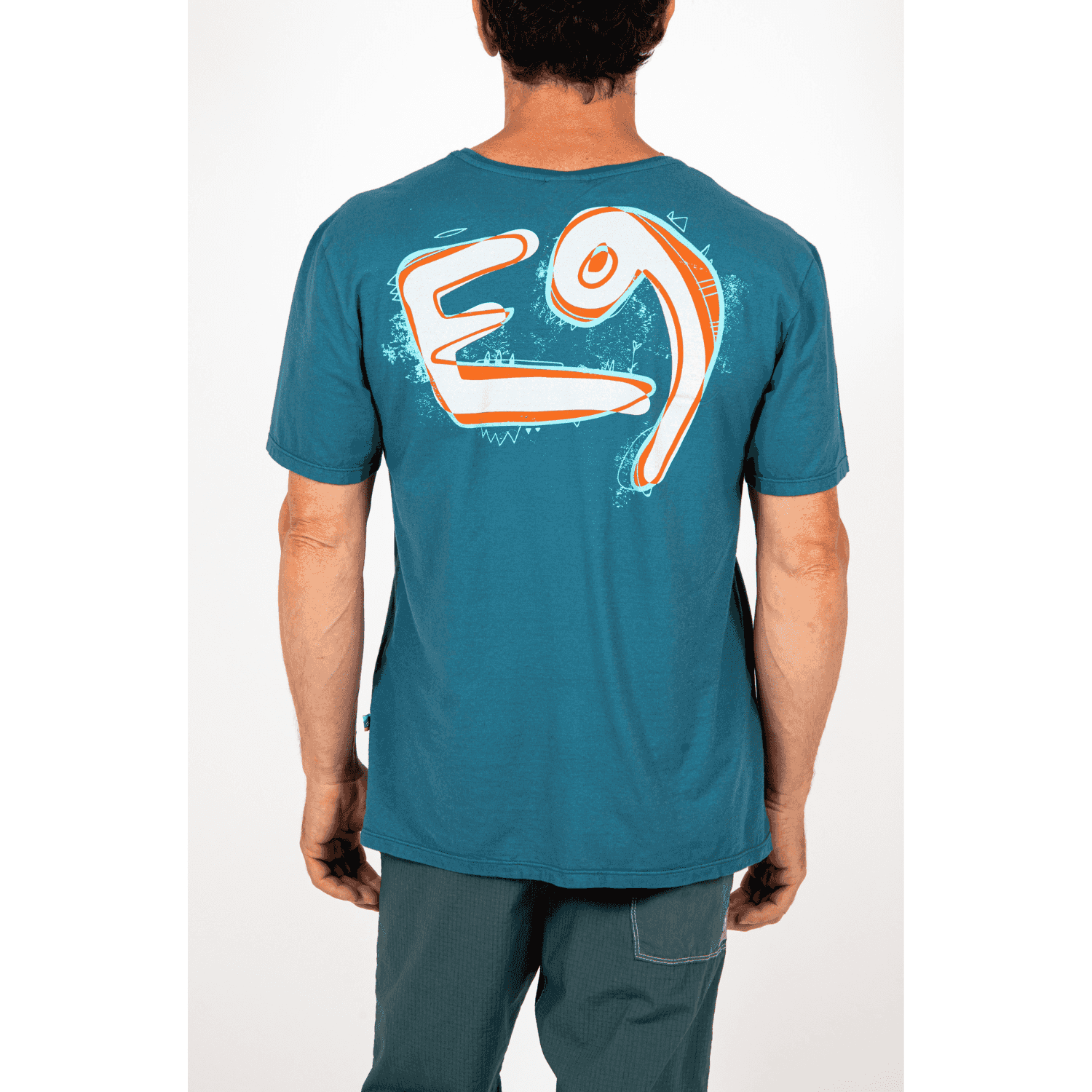 E9 Cote T-Shirt - Men's in light petrol