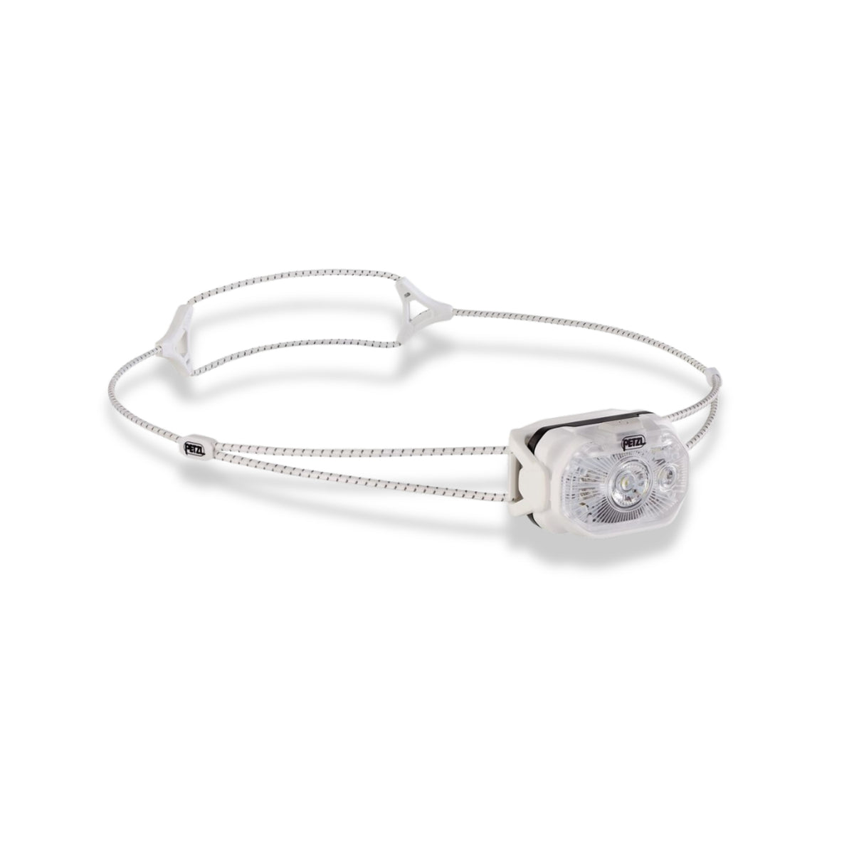 Petzl Swift LT Head Torch in white on a white background