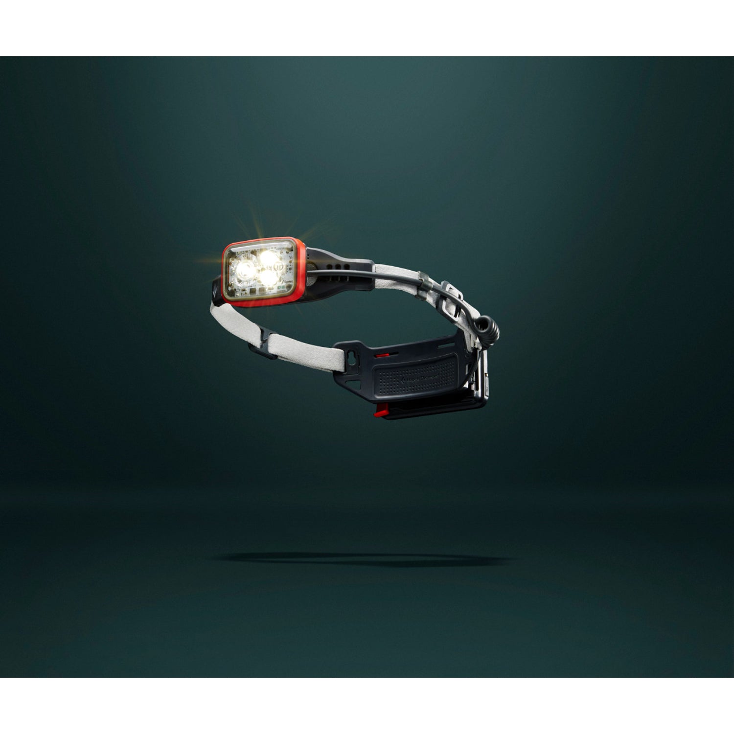 Black Diamond Distance 1500 Headlamp in octane colour with white head band