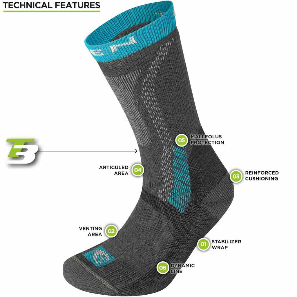 Lorpen T3 Heavy Trekker Eco Womens Sock