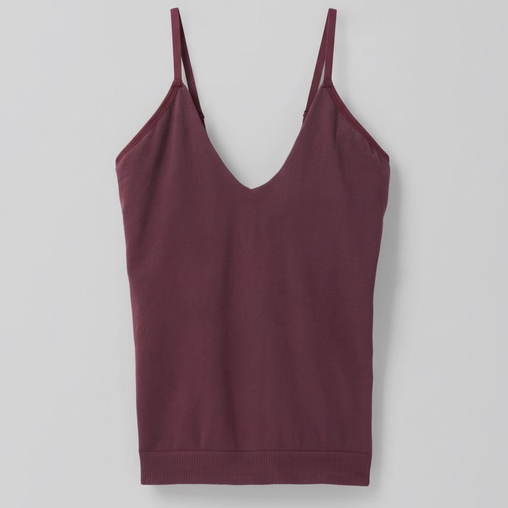 Prana SOPRA SEAMLESS BRA TANK - Womens S - Rich Cocoa