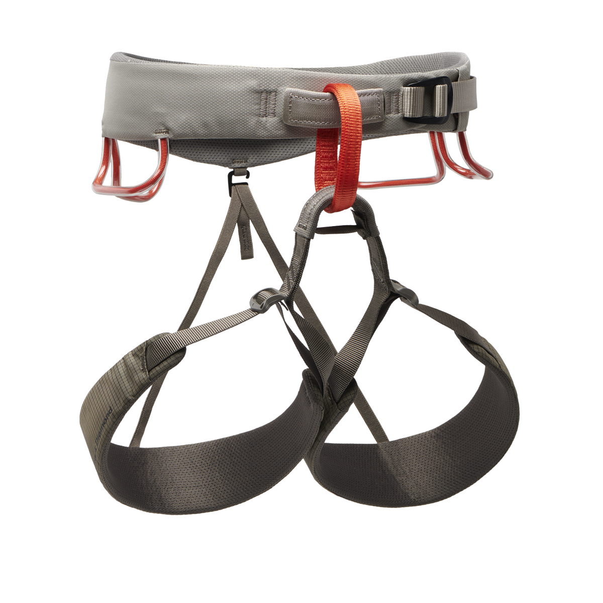 black diamond momentum harness in moonstone colour