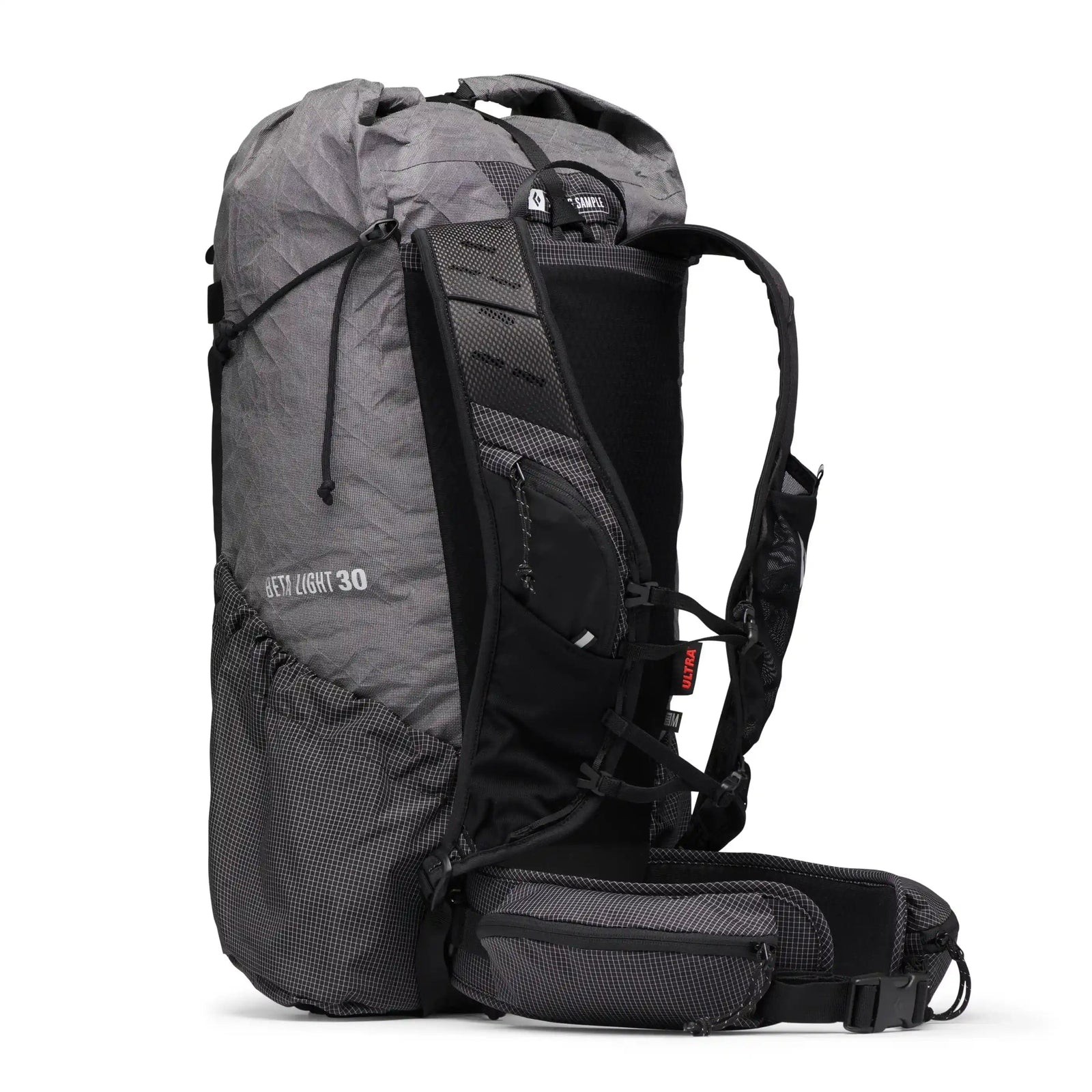 Black Diamond Beta Light 30 backpack in grey