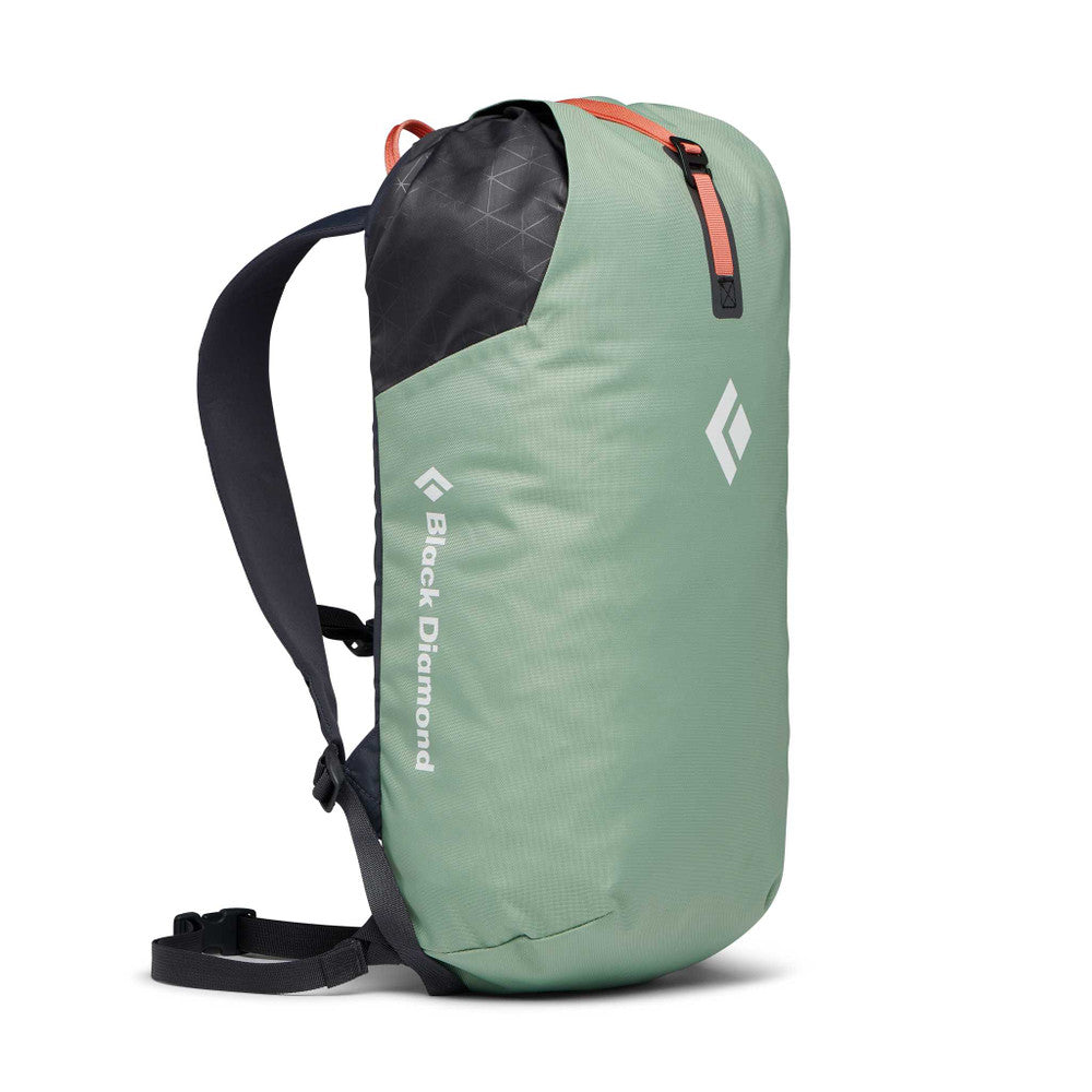 Black Diamond Rock Blitz 15 Rucksack in desert sage colour