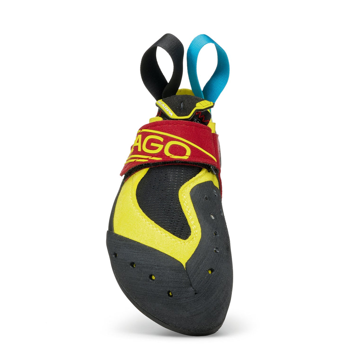 Scarpa Drago Kids yellow front view
