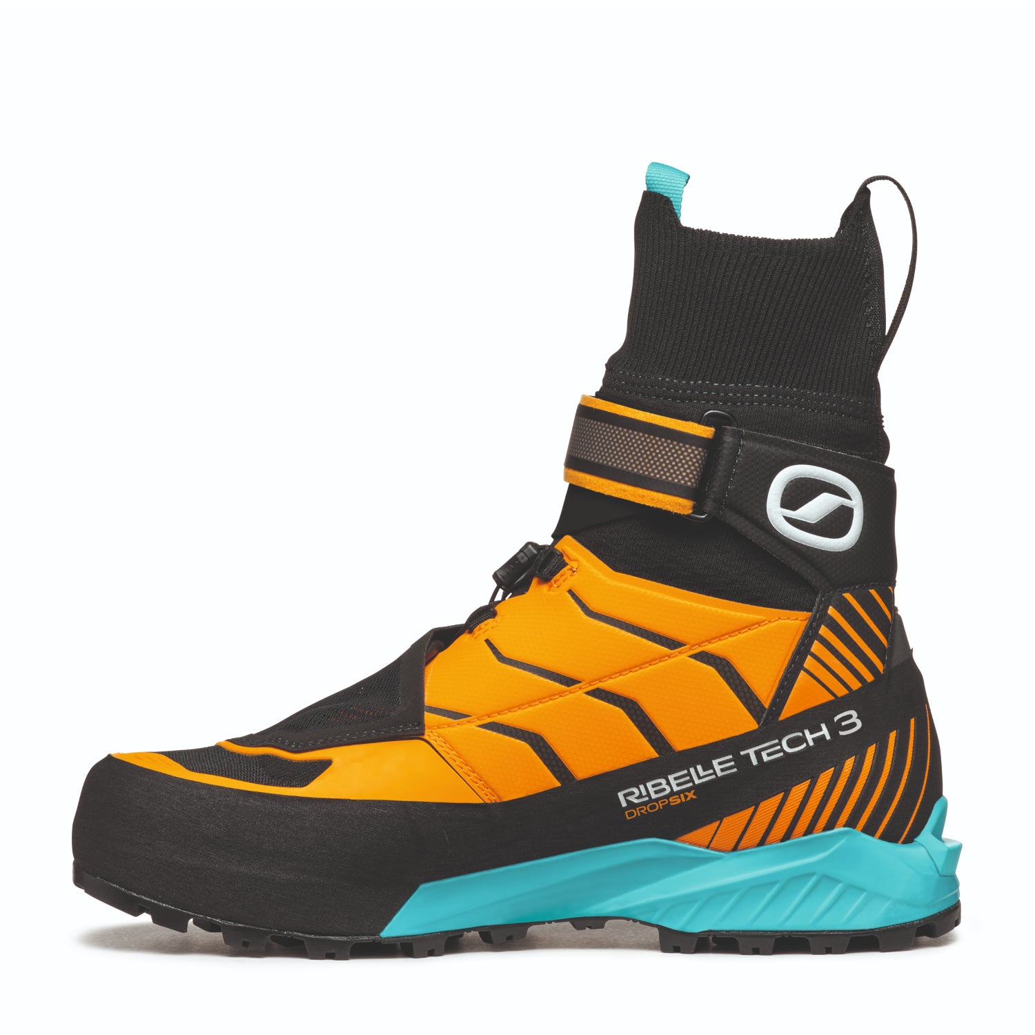 Scarpa Ribelle Tech 3 HD mens mountain boots in orange and black 