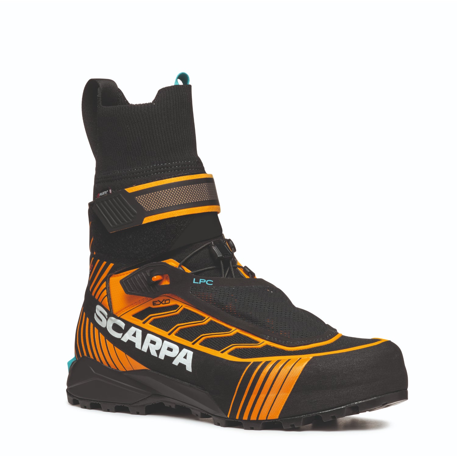 Scarpa Ribelle Tech 3 HD mens mountain boots in orange and black 