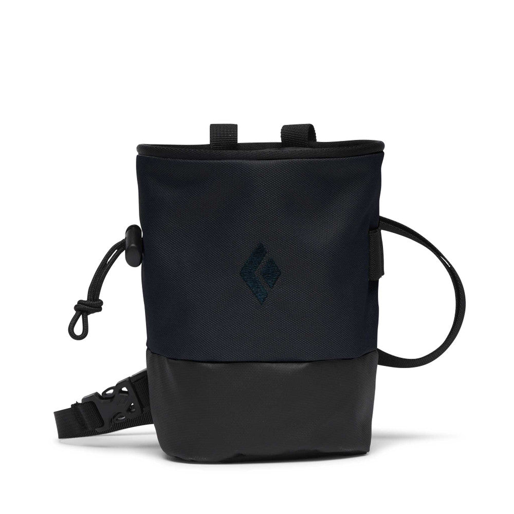 Black Diamond Mojo Zip Chalk Bag in carbon colour