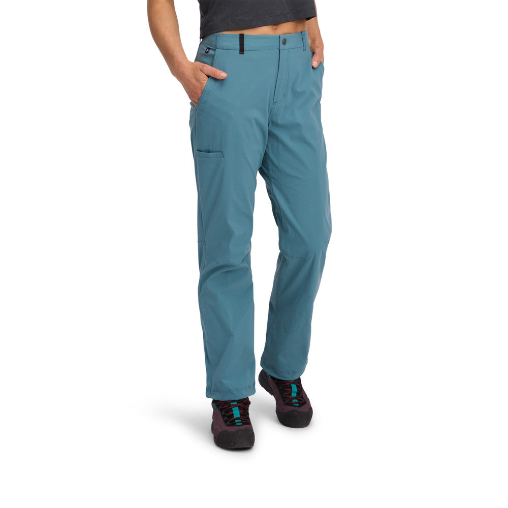 Black Diamond Pursuit Pants - Womens in creek blue