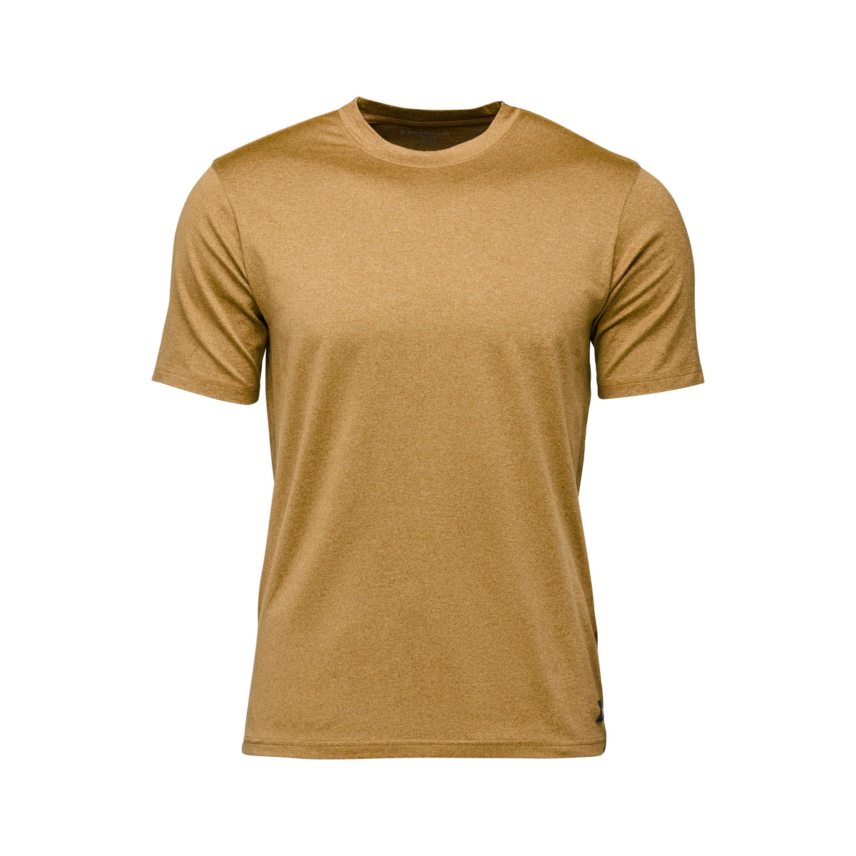 Beige t-shirt on a white background