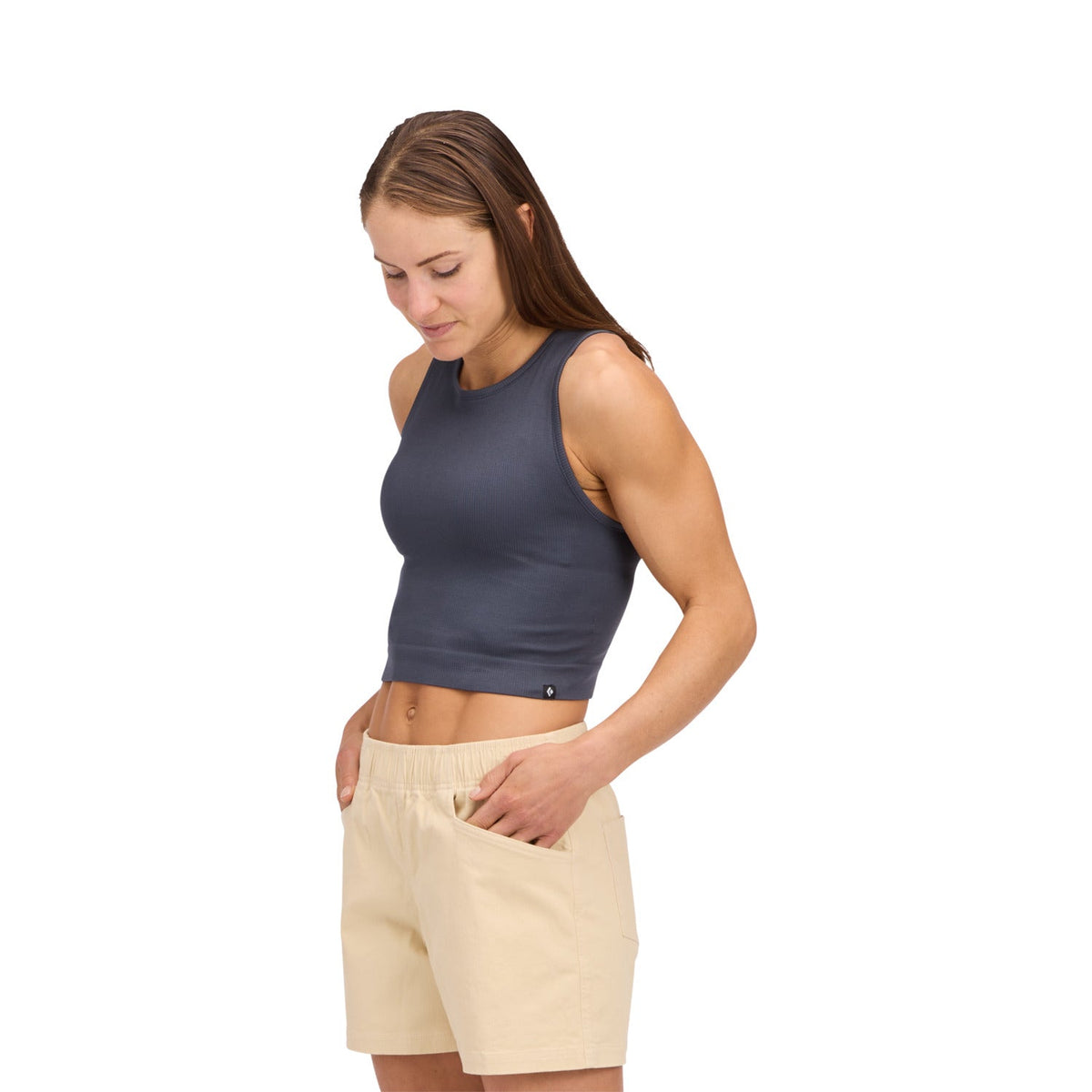 Black Diamond Seamless Rib Tank - Women's