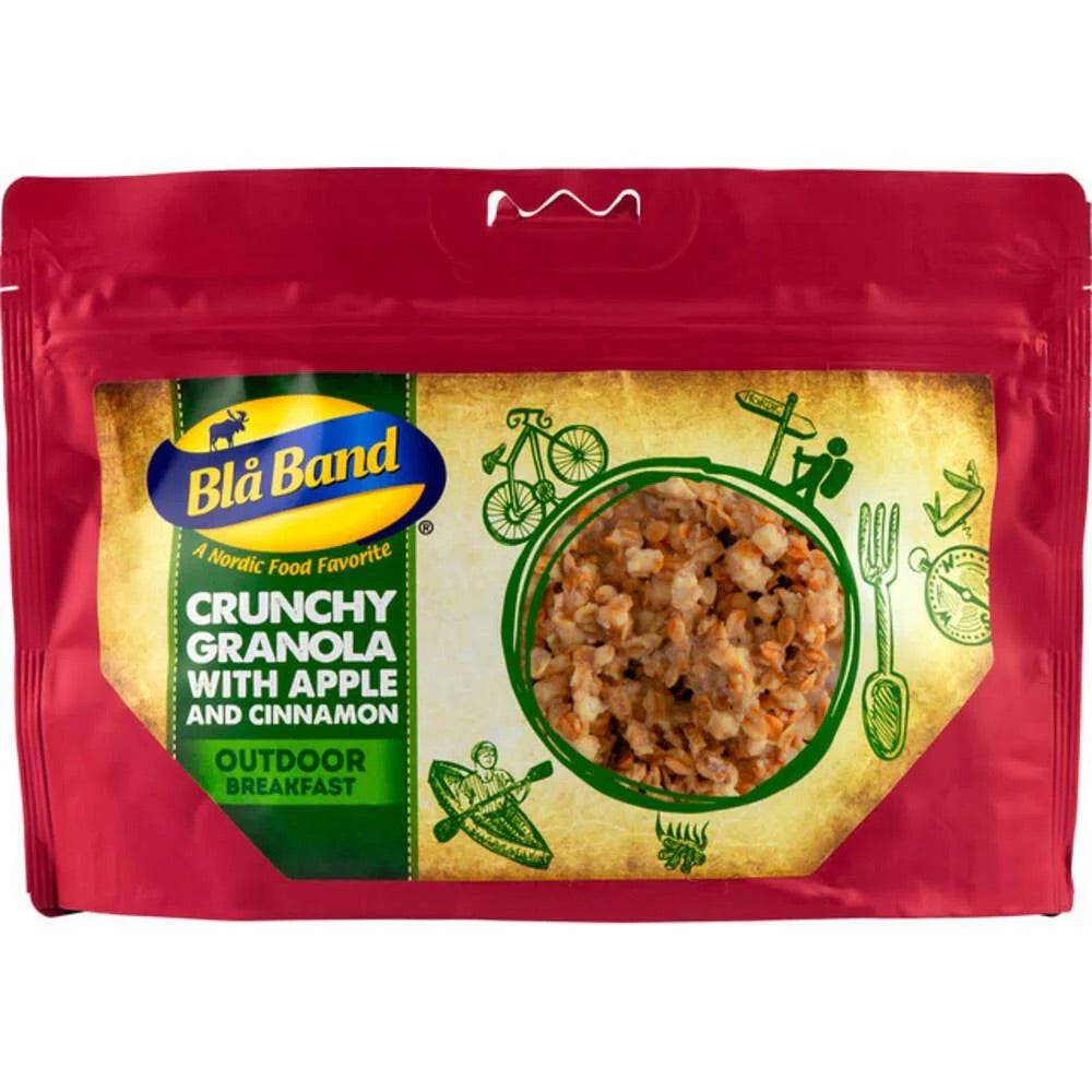 Bla Band crunchy granola packaging with red background