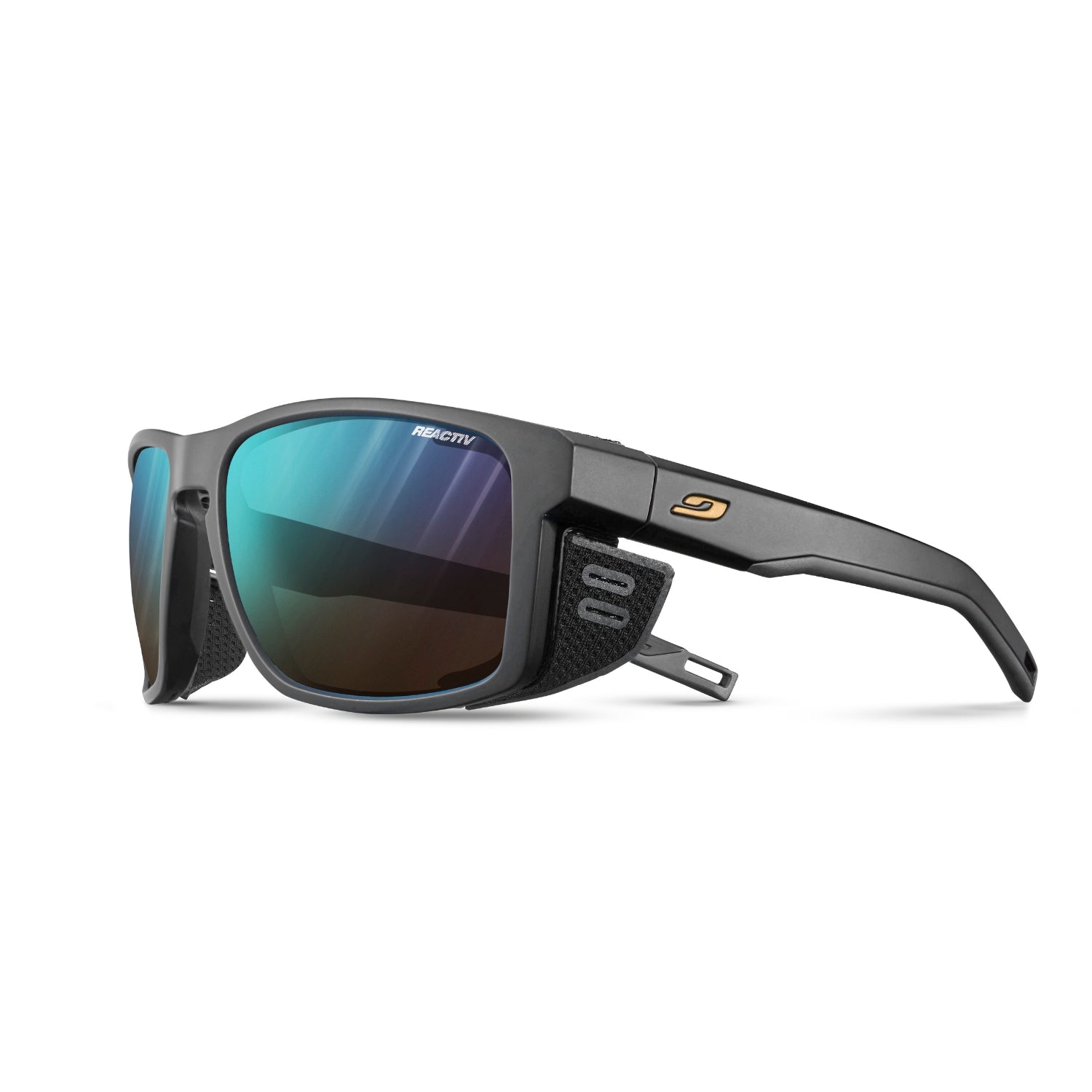 Julbo Shield REACTIV High Mountain Cat 2-4 Black sunglasses