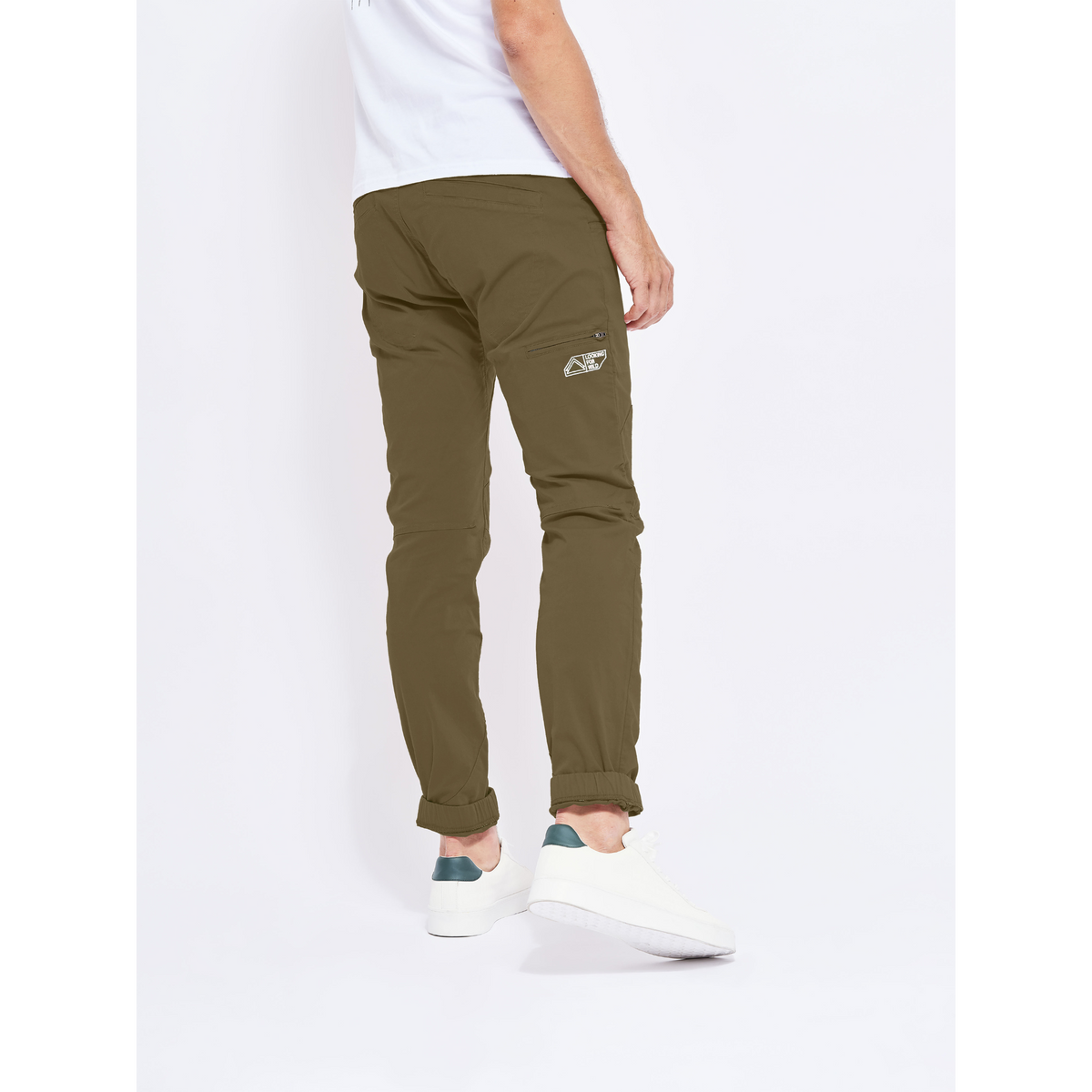 Looking For Wild Fitz Roy Pant - Mens in military olive colour