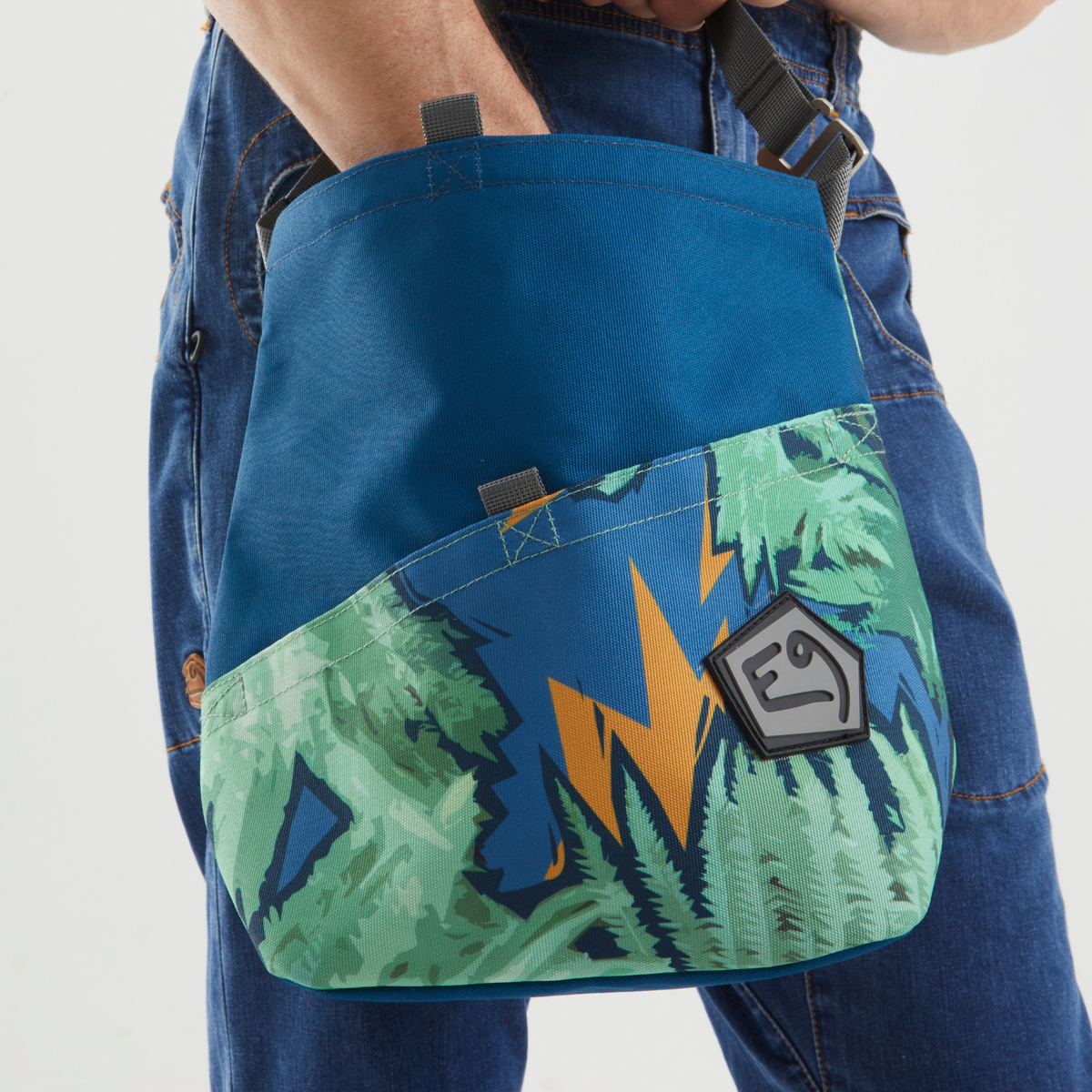 E9 Gulp P Chalk Bag - Fern