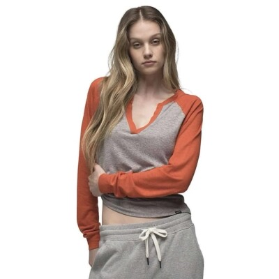 Prana Rogue Cozy Up Sweet Breeze Top Small Fireside Block