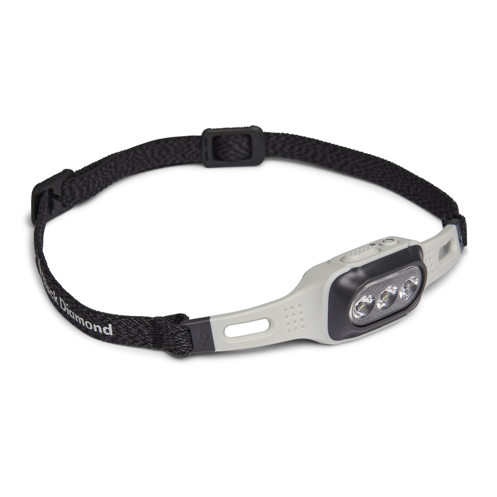Black Diamond Deploy Run Light 325 headlamp in alloy colour