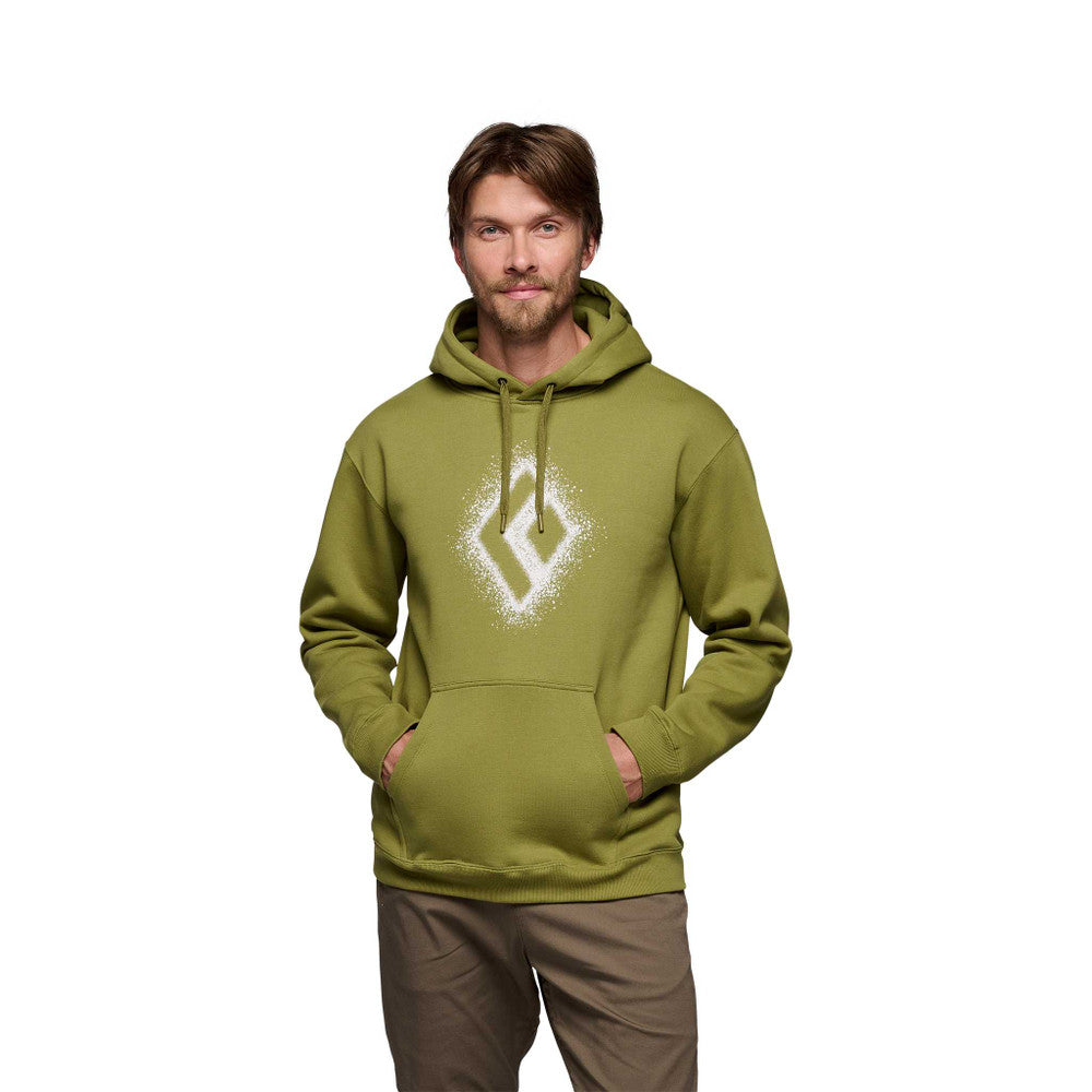 Black Diamond Chalked Up 2.0 Pullover Hoody - Men&#39;s in camp green