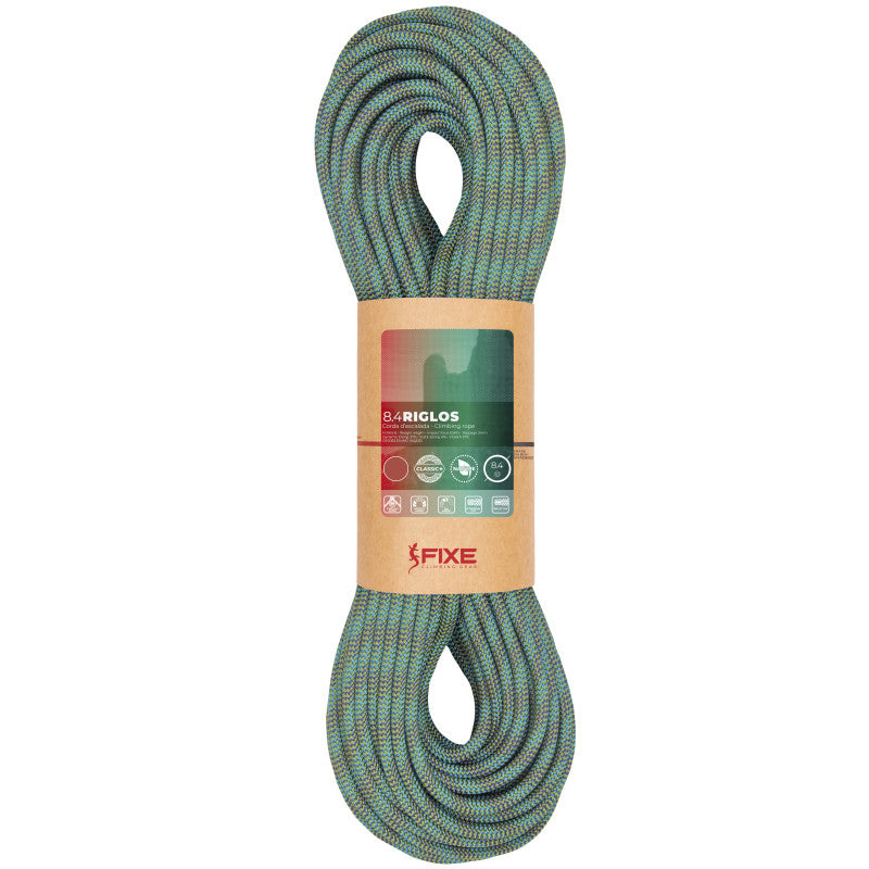 Fixe Riglos 8.4mm climbing rope in green