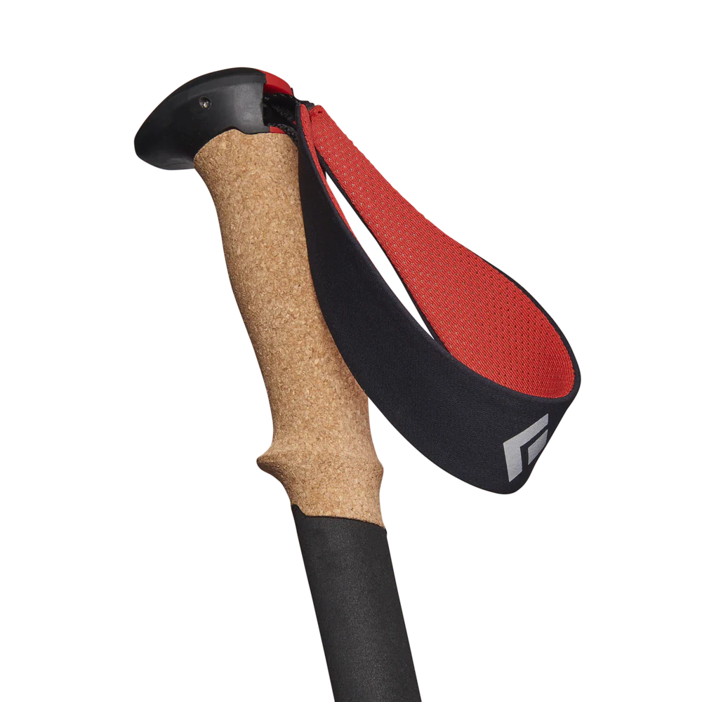 Black Diamond Pursuit FLZ Trekking Poles in black-octane