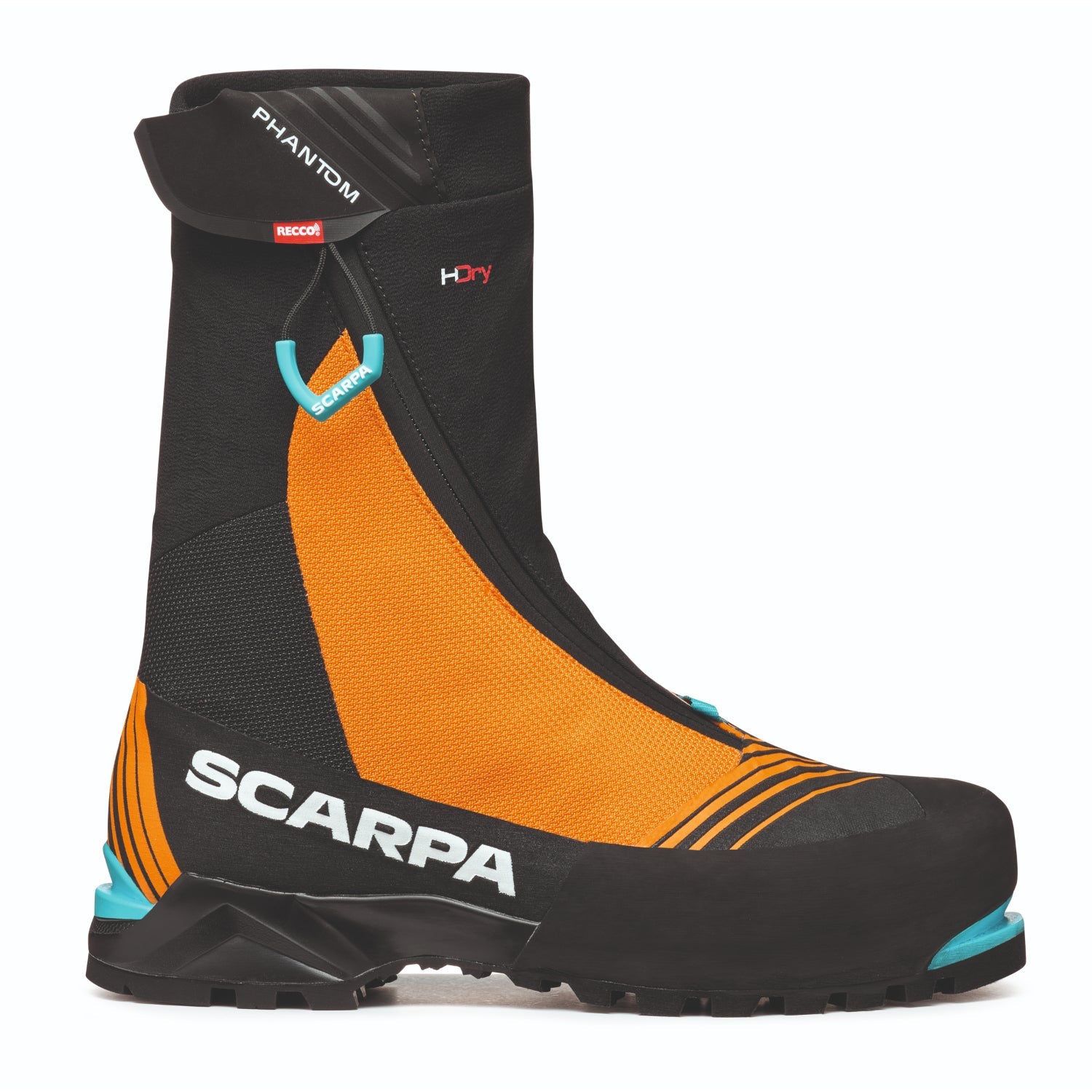 Scarpa Phantom Tech HD in black and orange