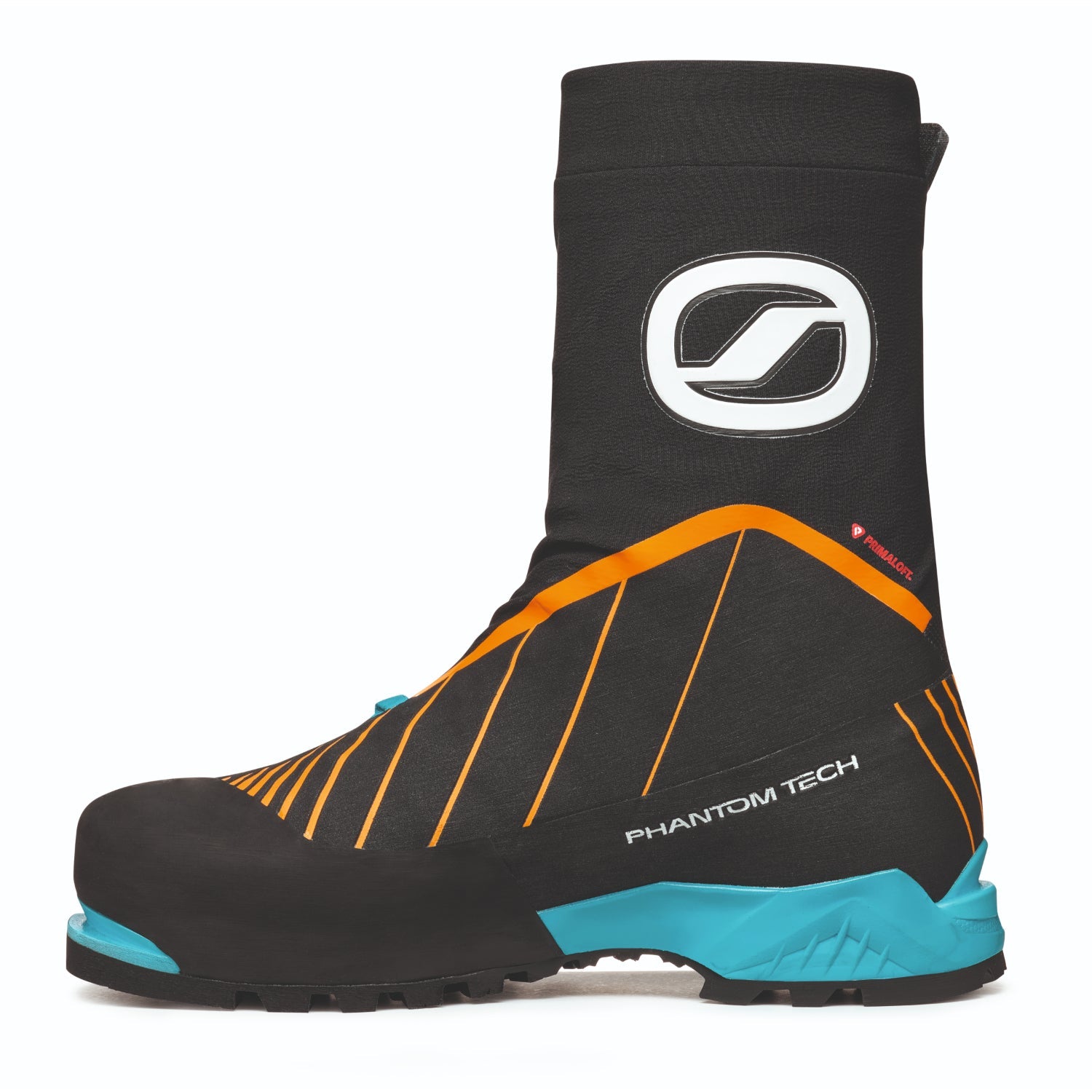 Scarpa Phantom Tech HD in black and orange