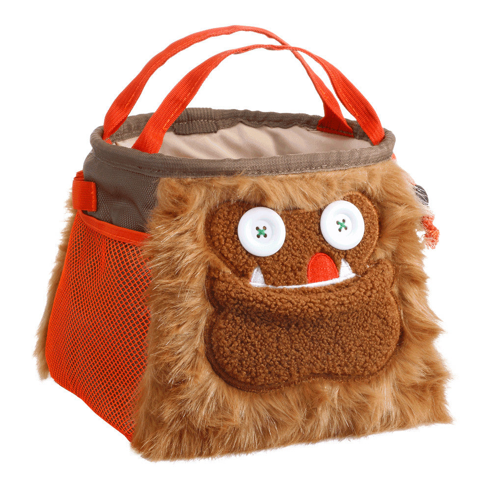 front/side view of 8BPlus Louie Boulder Bucket Monster Chalk Bag 