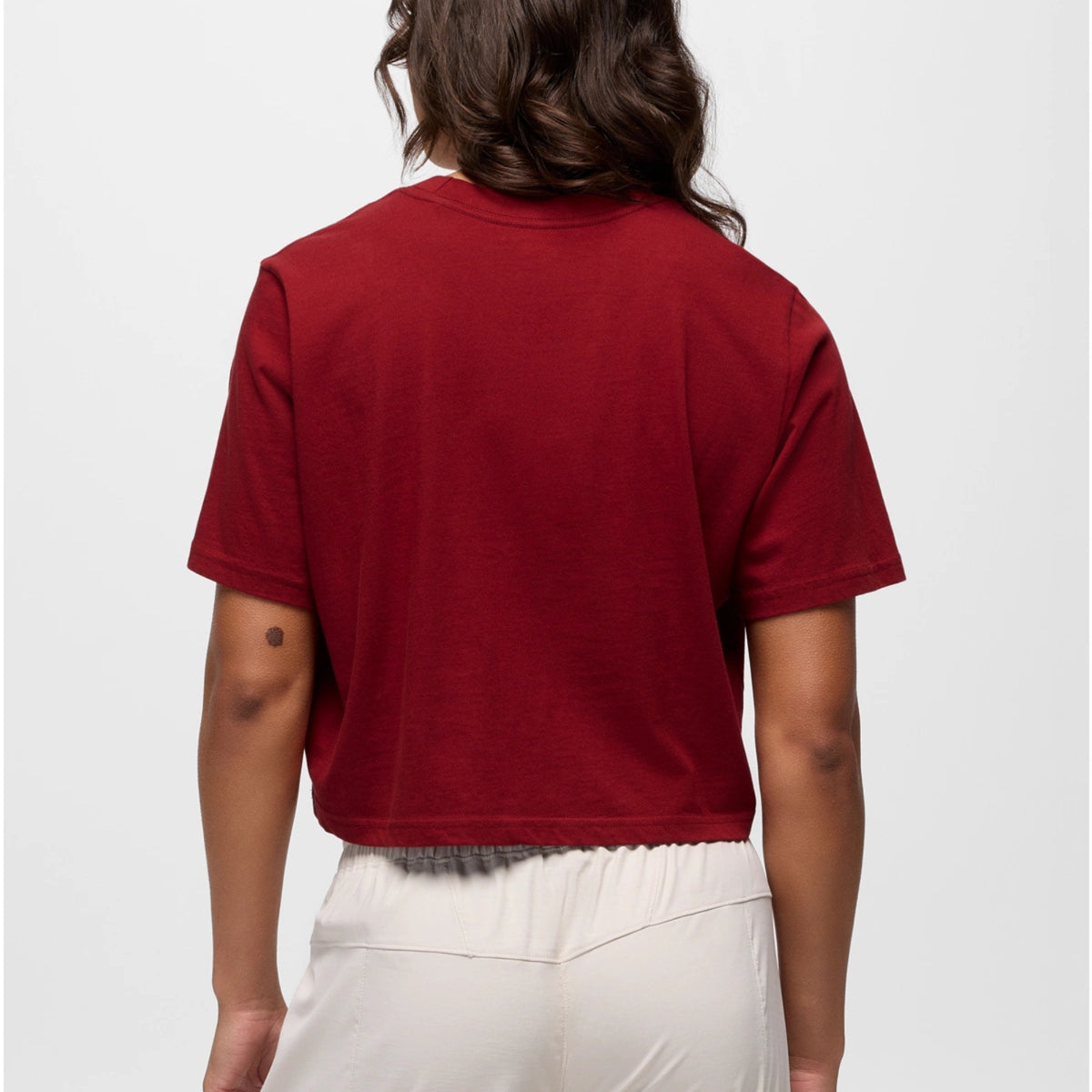 Prana Heritage Graphic Crop T-Shirt - Canvas