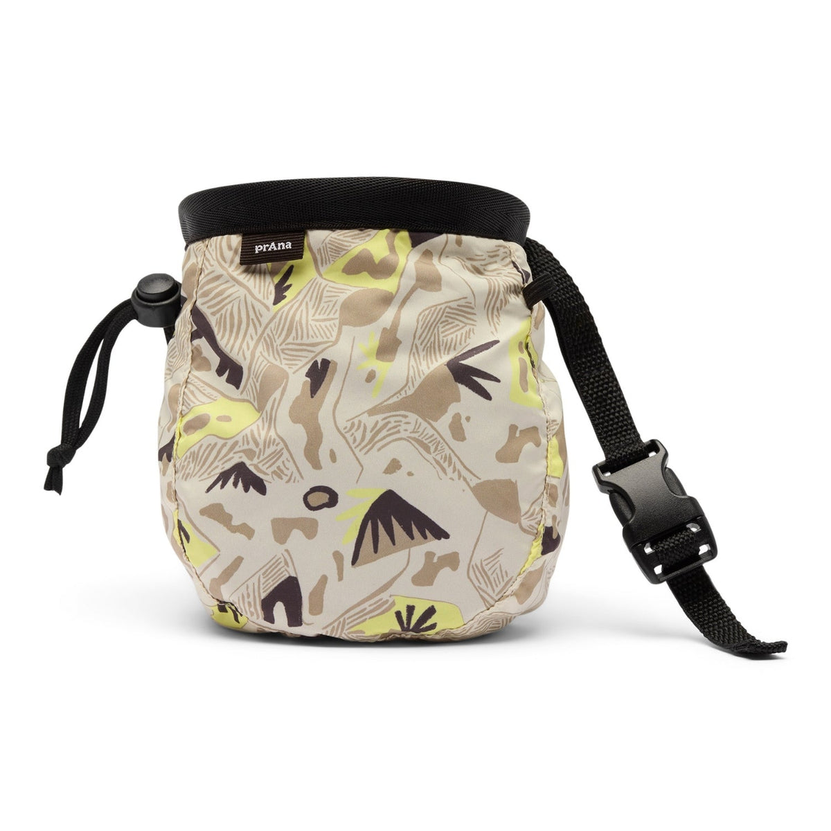Prana Graphic Chalk Bag - Beach Pebble Watershed