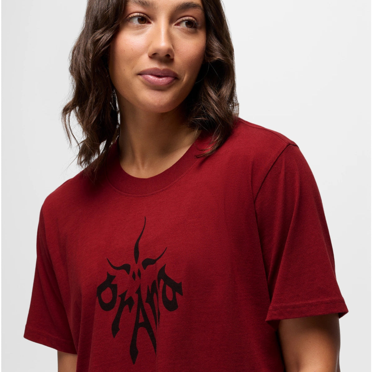 Prana Heritage Graphic Crop T-Shirt - Canvas