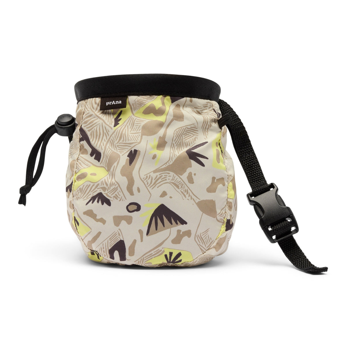Prana Graphic Chalk Bag - Beach Pebble Watershed