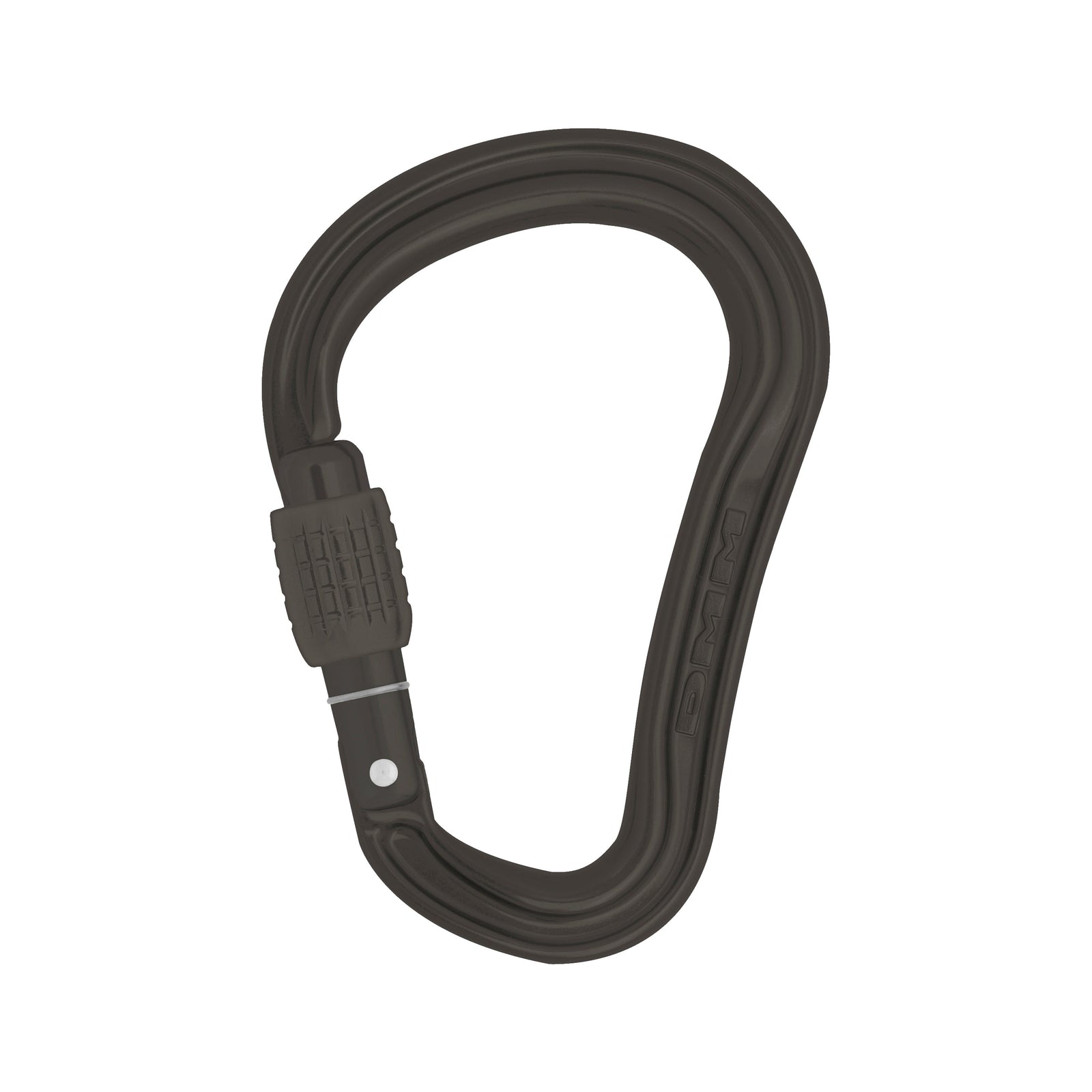 dmm-shadow-hms-locking-carabiner Titanium/Lime