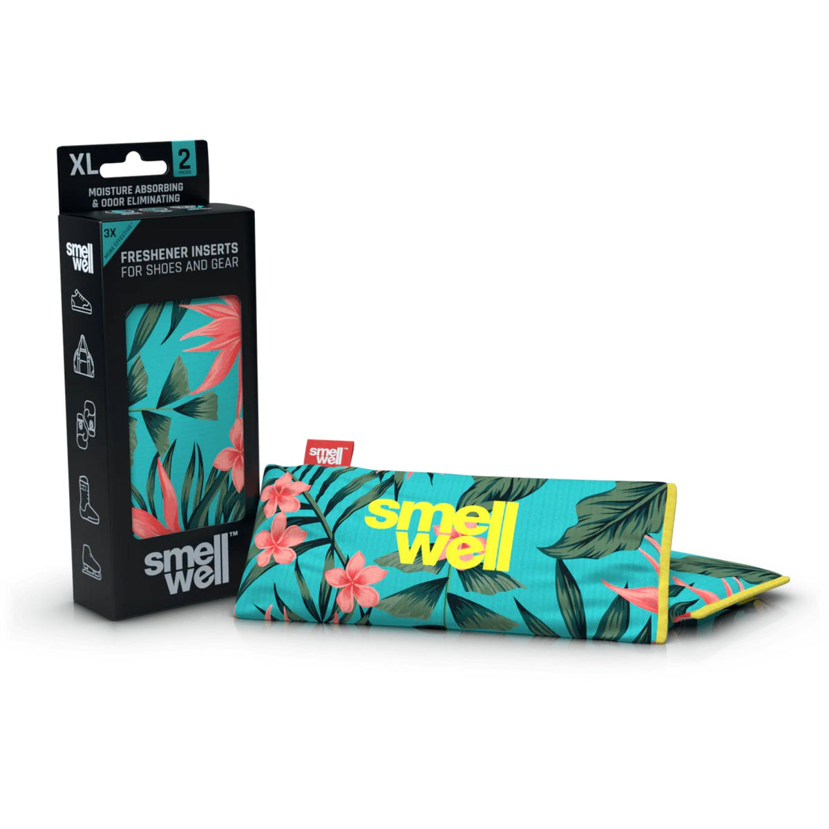 SmellWell Shoe Deodoriser XL tropical floral