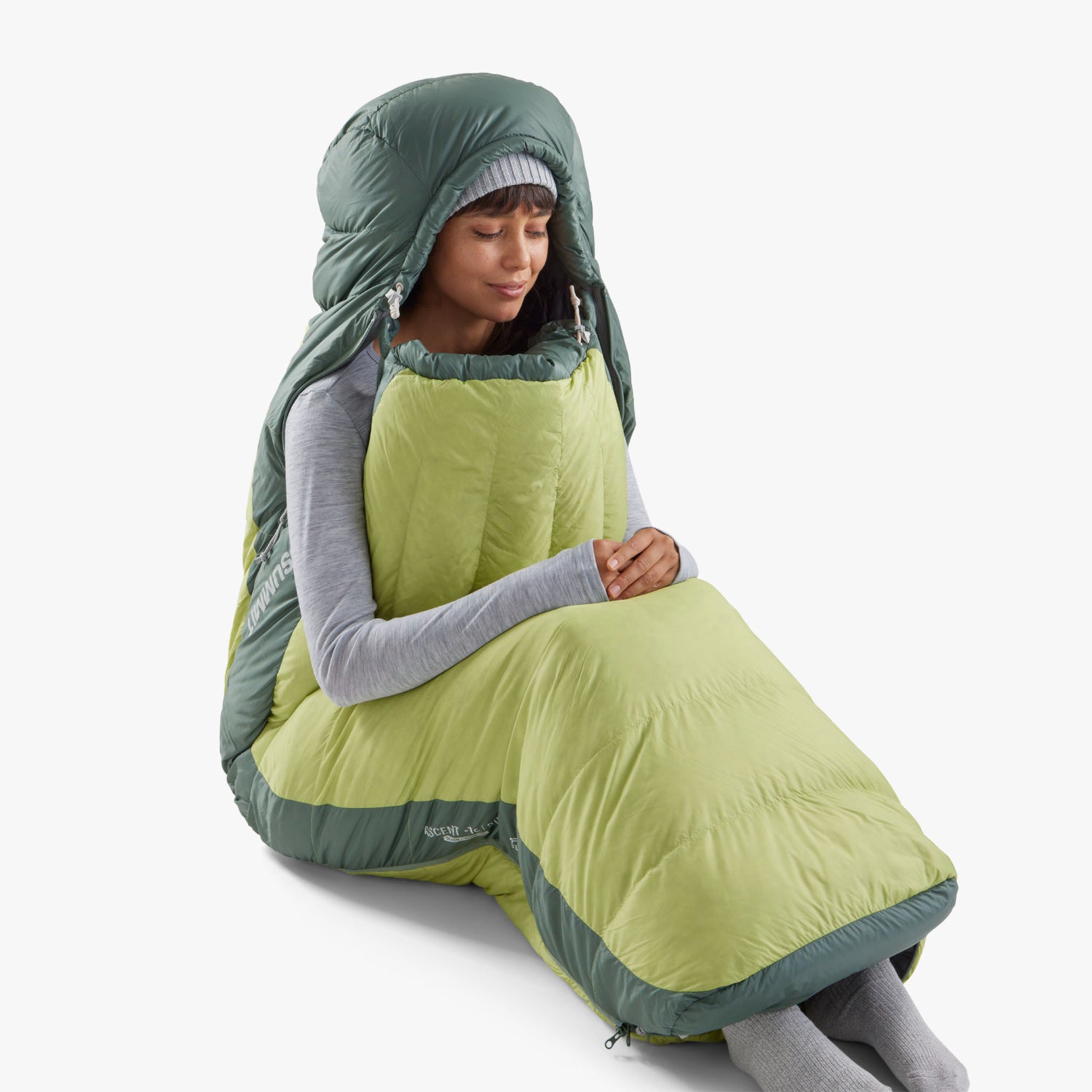 Sea to Summit Ascent Womens Down Sleeping Bag -9°C in colory green
