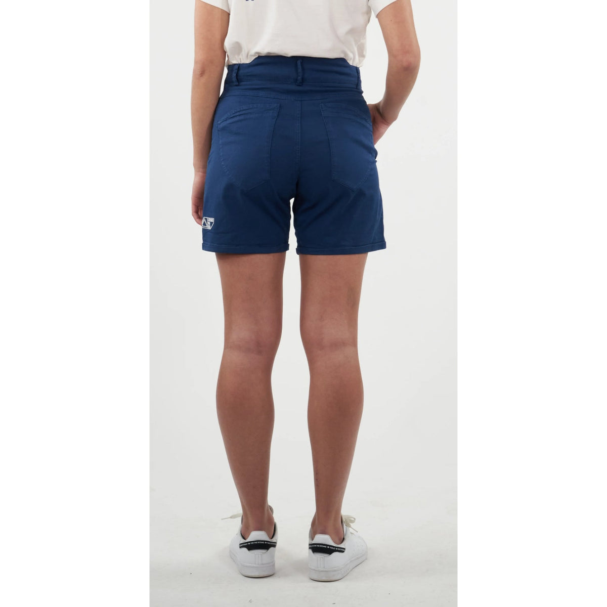 Looking For Wild Women's Bavella Short - Size M - Navy Peony