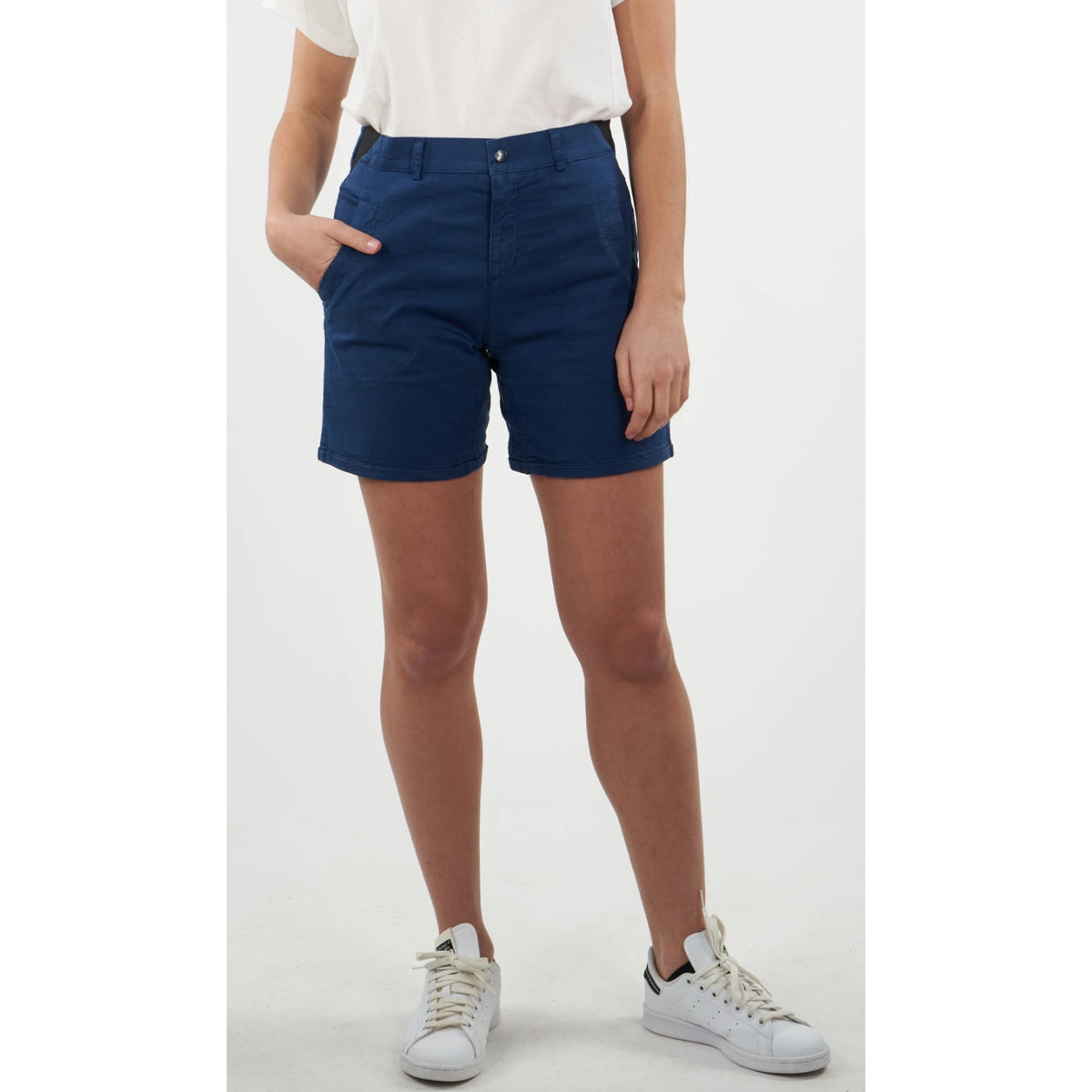 Looking For Wild Women's Bavella Short - Size XS - Navy Peony