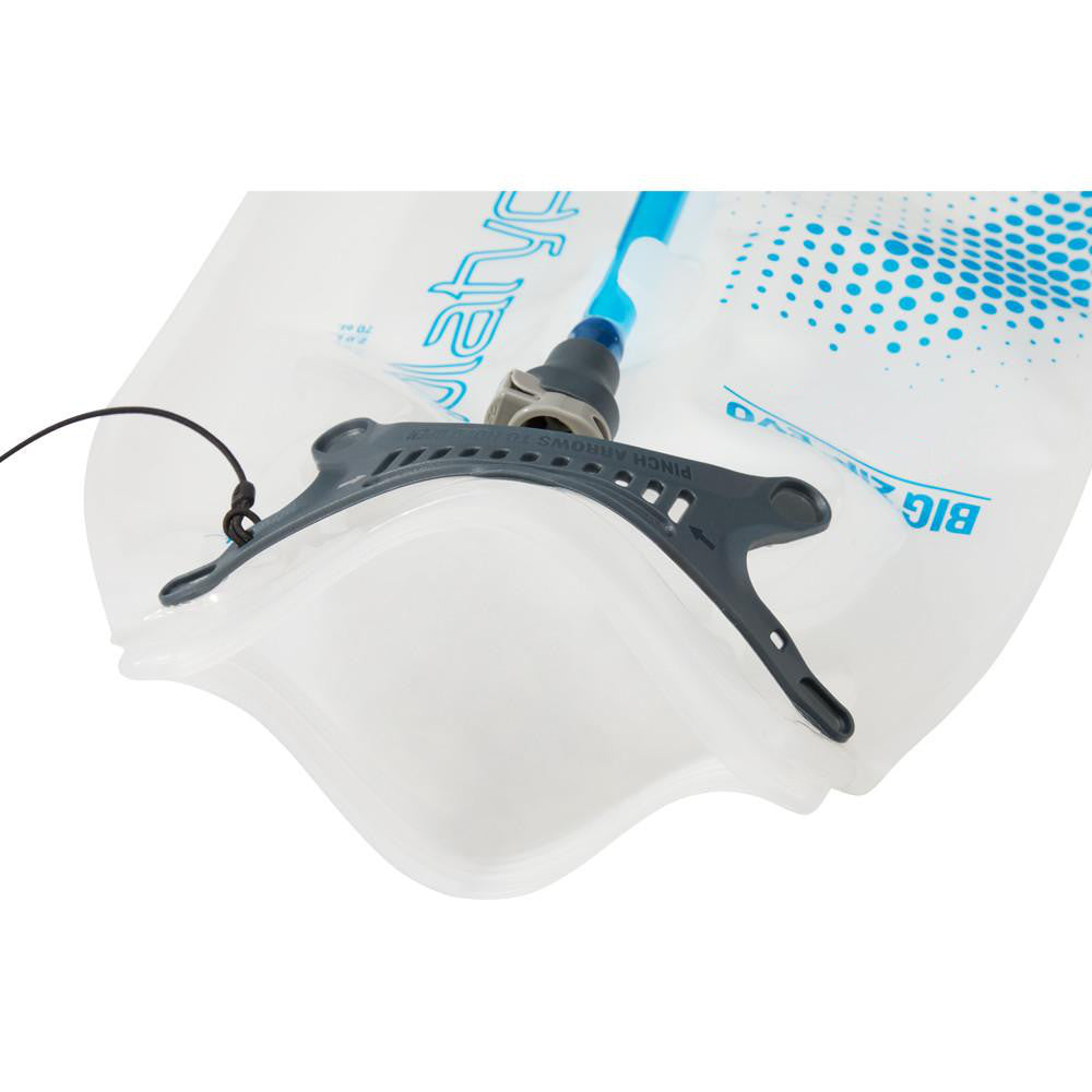 Platypus Big Zip EVO 2L shown without closure
