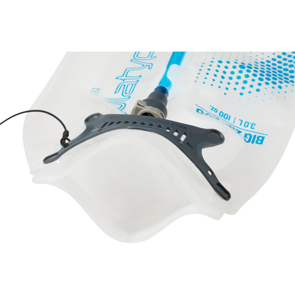 Platypus Big Zip EVO 3L shown without closure