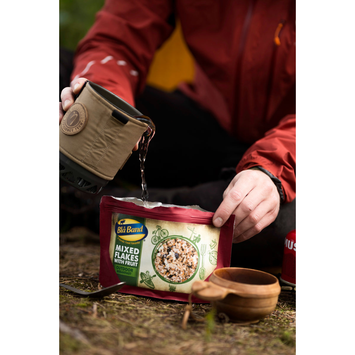 Bla Band Oat Porridge With Banana And Chocolate