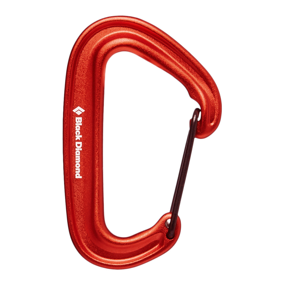 Black Diamond Miniwire Carabiner in Red