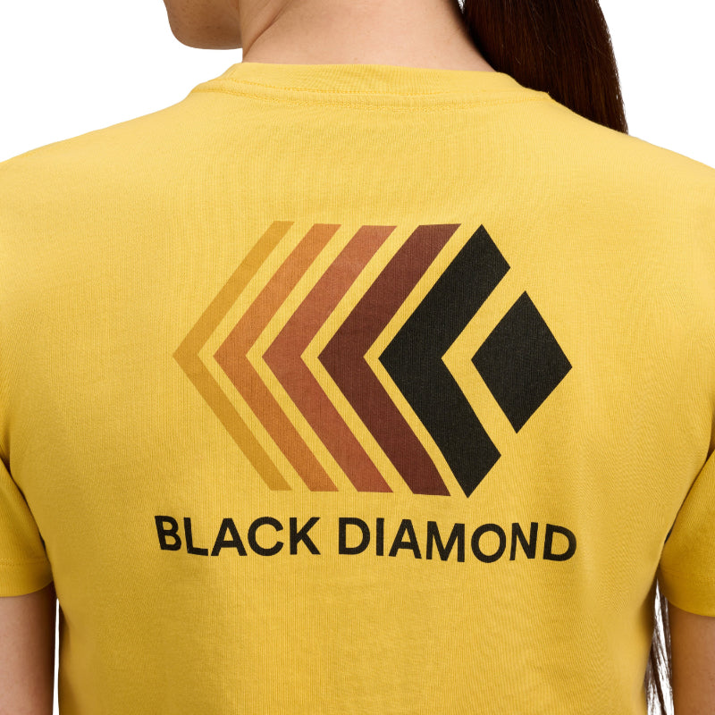 Black Diamond Faded Crop Tee - Women's