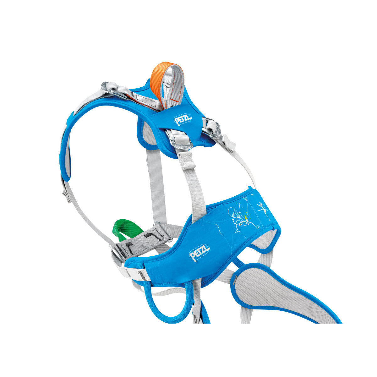 Petzl Ouistiti Kids Harness, side view