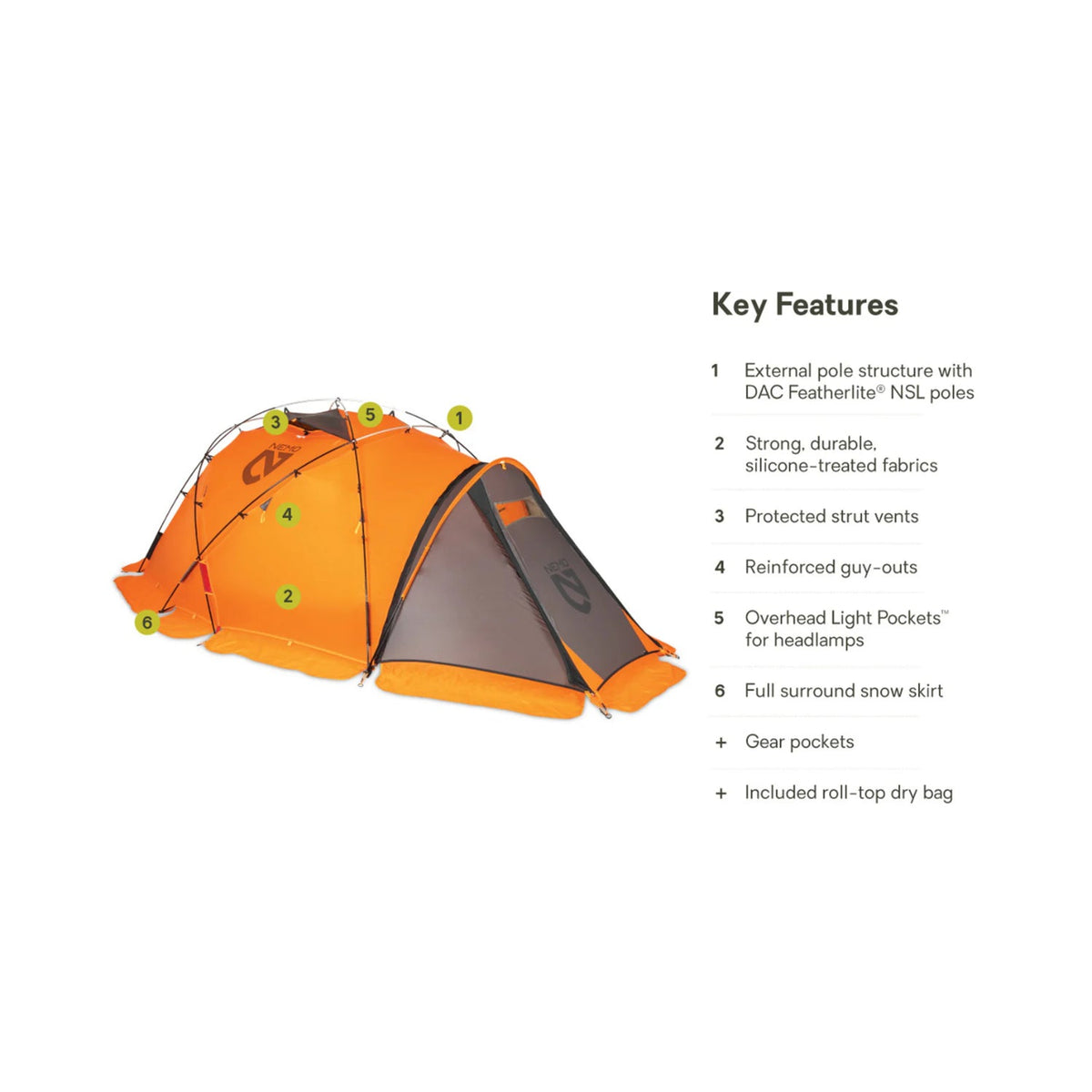 Nemo Chogori 3P Tent