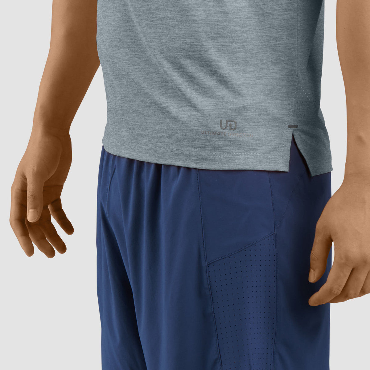 Ultimate Direction Cirriform Tee - Mens Navy/Mearl