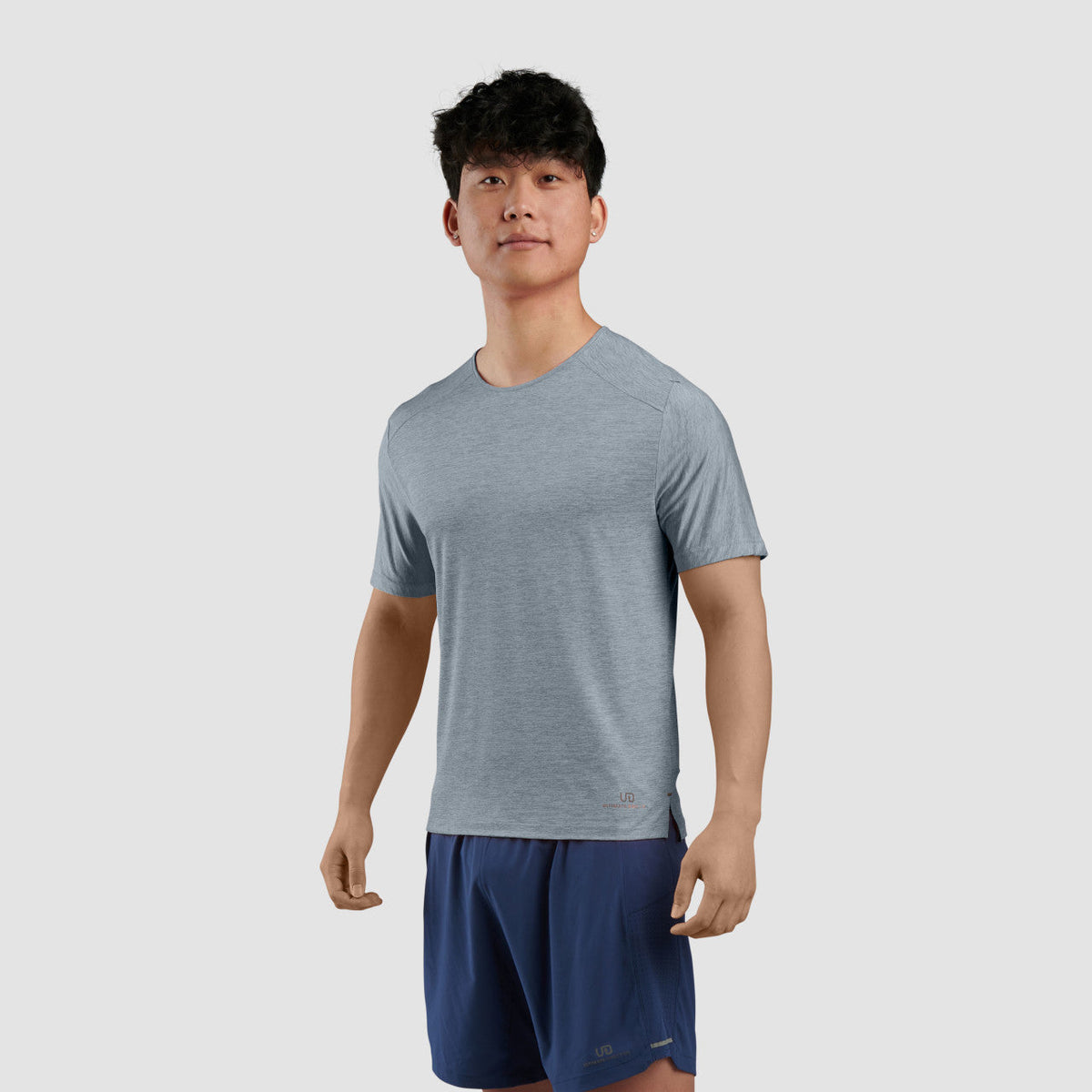 Ultimate Direction Cirriform Tee - Men's - Navy/Mearl