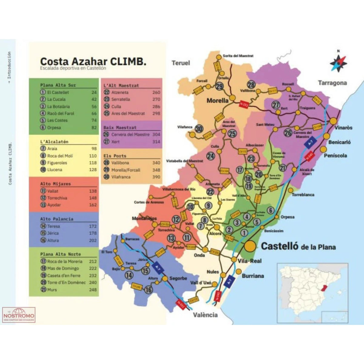 Costa Azahar Climbs
