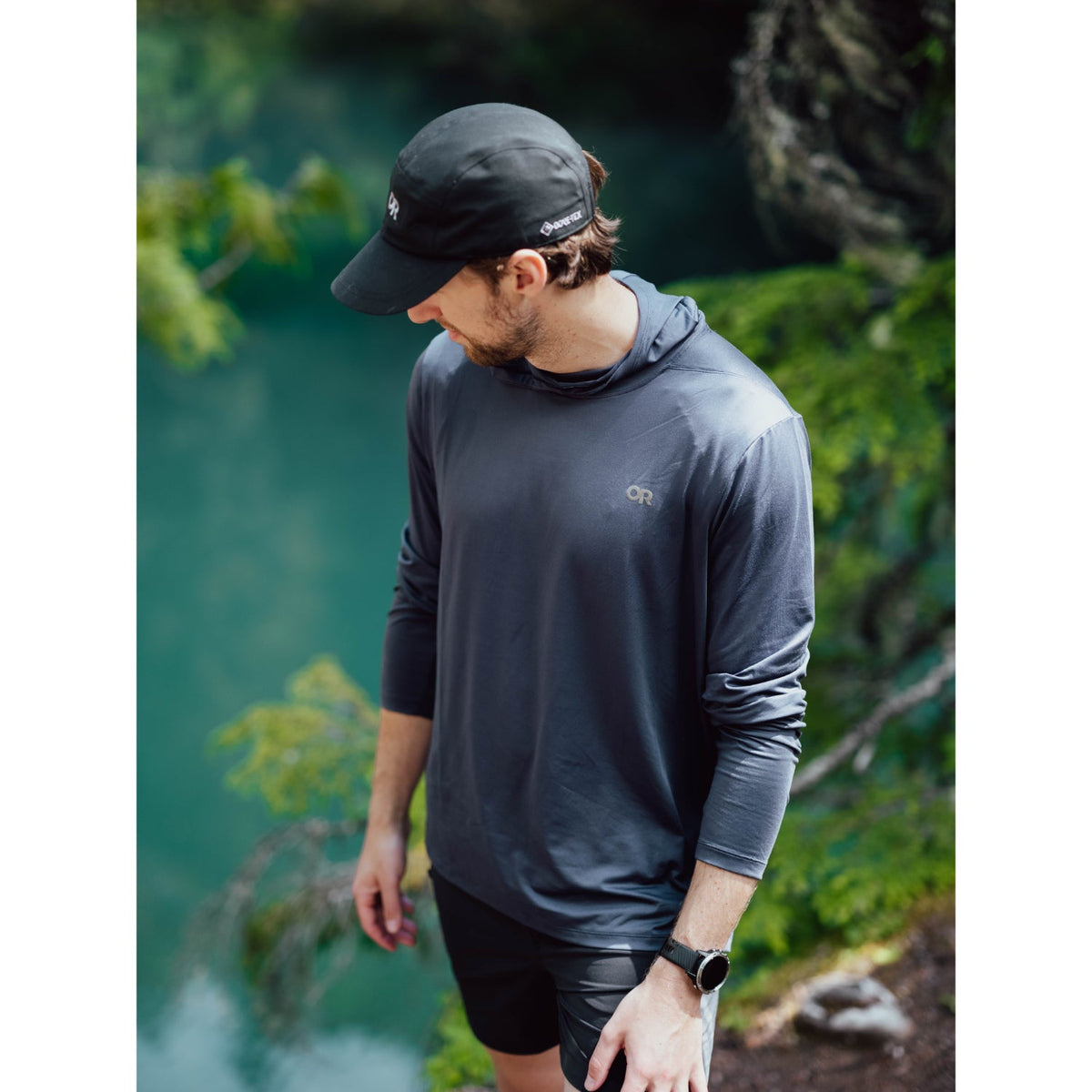 Outdoor Research Seattle Rain Cap in black