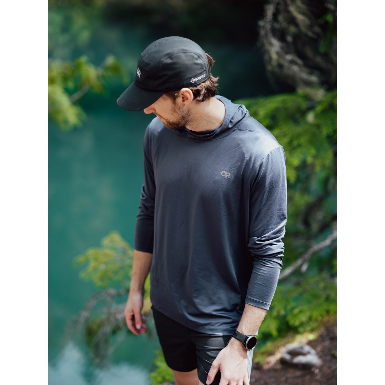 Outdoor Research Seattle Rain Cap in black