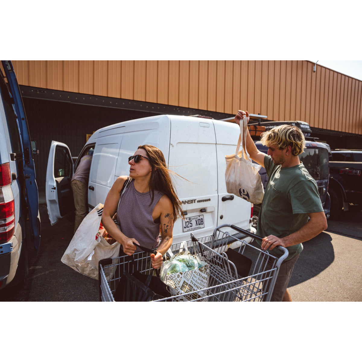 Black Diamond Stripe Tank - Womens